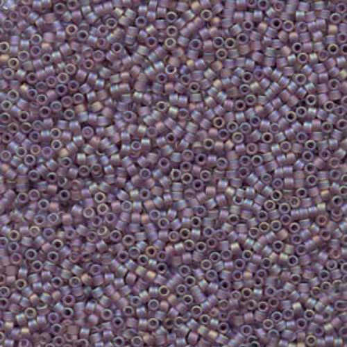 Miyuki 10/0 Delica Bead - DBM0857 - Matte Transparent Light Amethyst AB