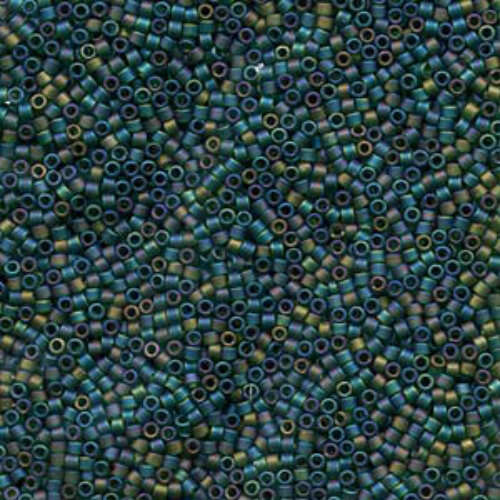 Miyuki 10/0 Delica Bead - DBM0859 - Matte Emerald AB