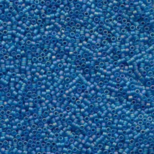 Miyuki 10/0 Delica Bead - DBM0862 - Matte Transparent Light Blue AB