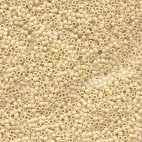 Miyuki 10/0 Delica Bead - DBM0883 - Matte Opaque Cream AB