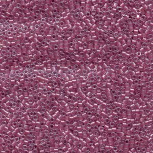 Miyuki 10/0 Delica Bead - DBM0902 - Sparkling Rose Lined Crystal