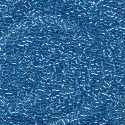 Miyuki 10/0 Delica Bead - DBM0905 - Sparkling Aqua Lined Crystal