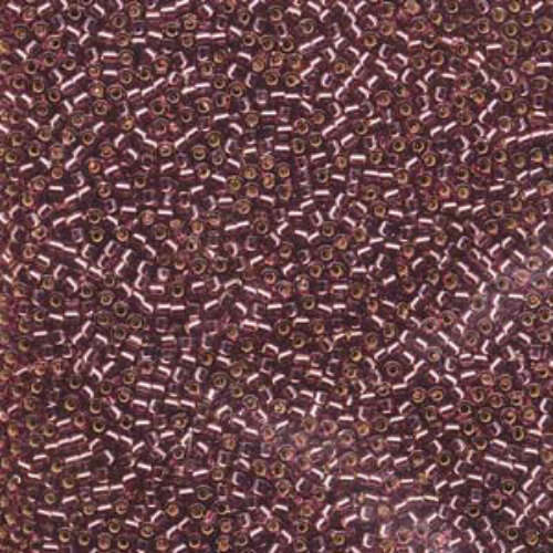 Miyuki 10/0 Delica Bead - DBM1204 - Silver Lined Mauve