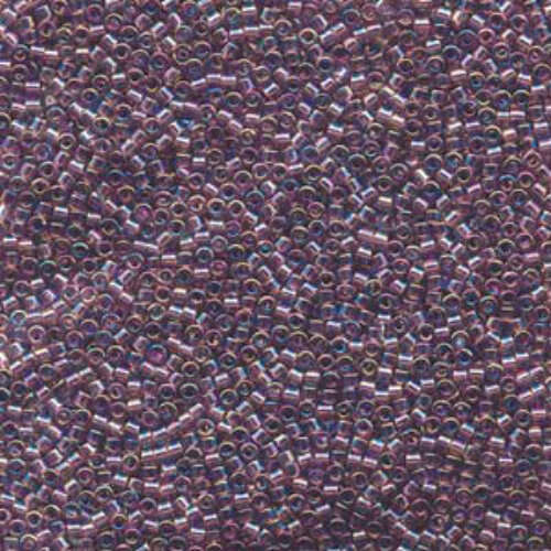 Miyuki 10/0 Delica Bead - DBM1244 - Transparent Mauve AB