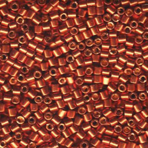 Miyuki 10/0 Delica Bead - DBM1837 - Duracoat Galvanized Pink Blush