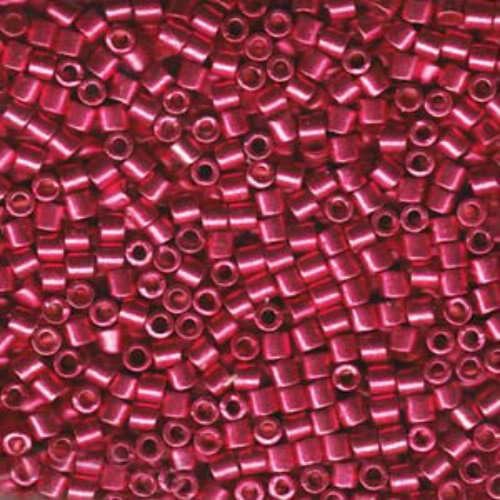Miyuki 10/0 Delica Bead - DBM1841 - Duracoat Galvanized Light Cranberry
