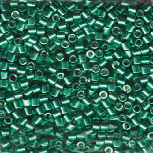 Miyuki 10/0 Delica Bead - DBM1844 - Duracoat Galvanized Dark Mint Green