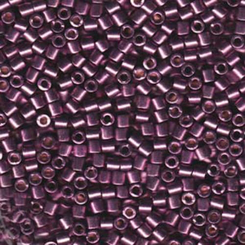 Miyuki 10/0 Delica Bead - DBM1850 - Duracoat Galvanized Eggplant