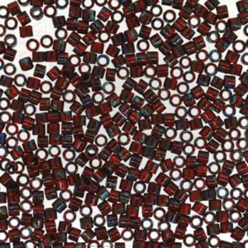 Miyuki 10/0 Delica Bead - DBM2263 - Picasso Red Garnet Matte