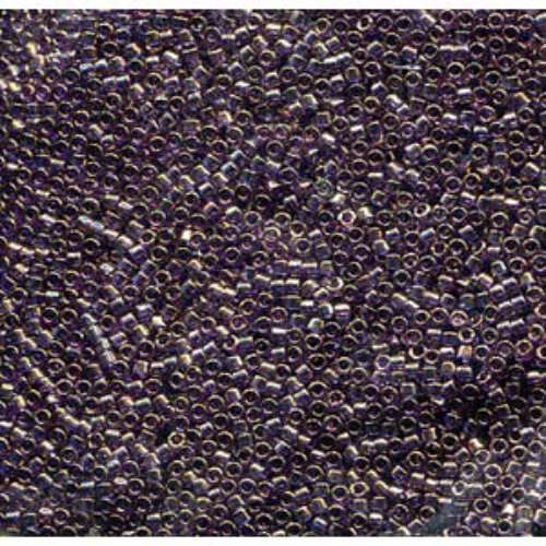 Miyuki 15/0 Delica Bead - DBS0117 - Lavender Blue Gold Luster