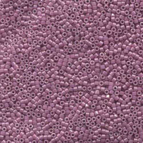 Miyuki 15/0 Delica Bead - DBS0253 - Pink Luster Opaque Mauve