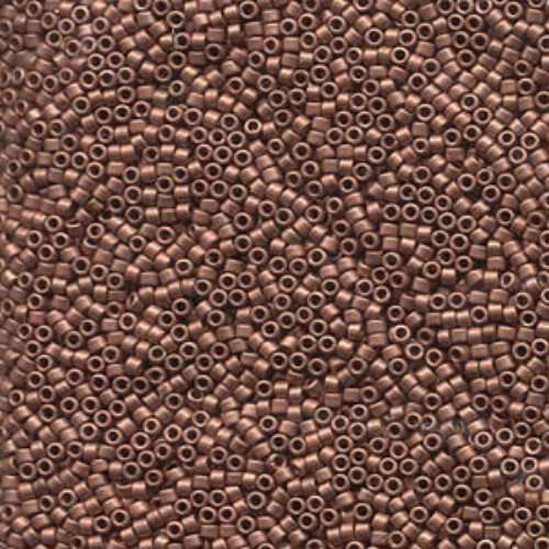 Miyuki 15/0 Delica Bead - DBS0340 - Matte Copper Plated