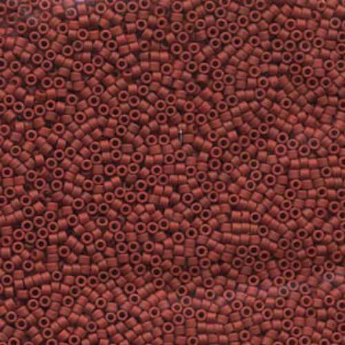 Miyuki 15/0 Delica Bead - DBS0378 - Matte Metallic Dark Maroon