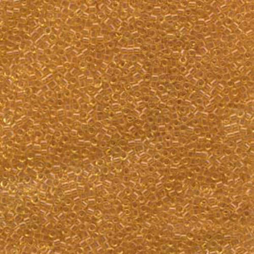 Miyuki 15/0 Delica Bead - DBS0702 - Transparent Light Topaz