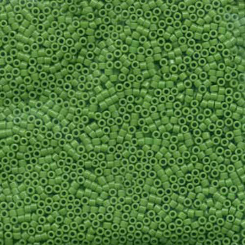 Miyuki 15/0 Delica Bead - DBS0724 - Opaque Pea Green