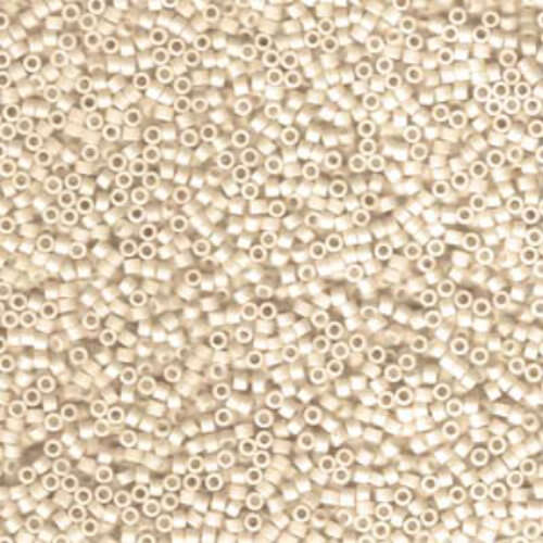 Miyuki 15/0 Delica Bead - DBS1591 - Matte Opaque Pear AB