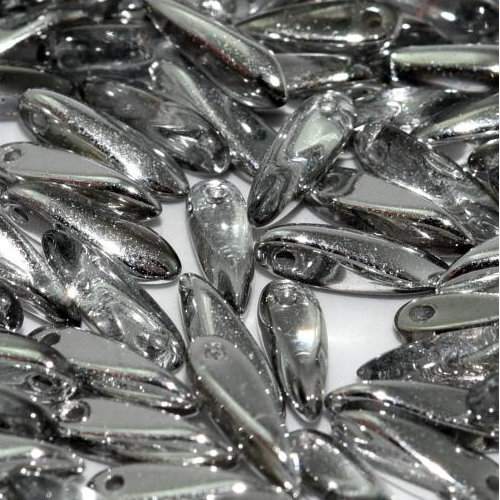 3mm x 11mm Dagger Bead - Crystal Labrador - 00030-27001 - 25 Piece Bag