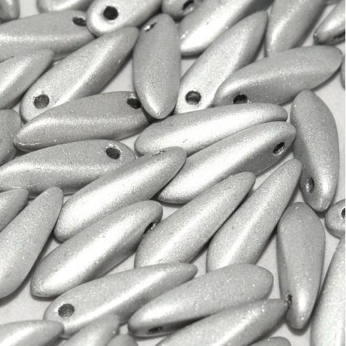 3mm x 11mm Dagger Bead - Crystal Labrador Full Matted - 00030-27070