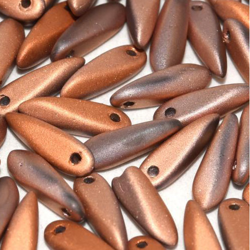 3mm x 11mm Dagger Bead - Crystal Sunset Full Matted - 00030-27233
