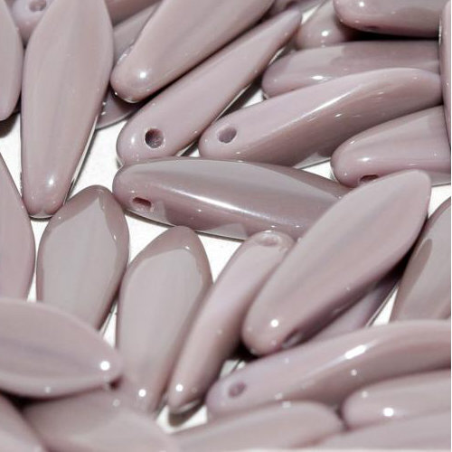 5mm x 16mm Dagger Bead - Opaque Lilac Full Velvet - 23020-27903