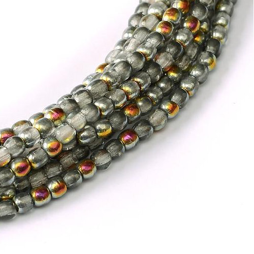 2mm Druk (Round) Bead - Crystal Marea - 00030-28001