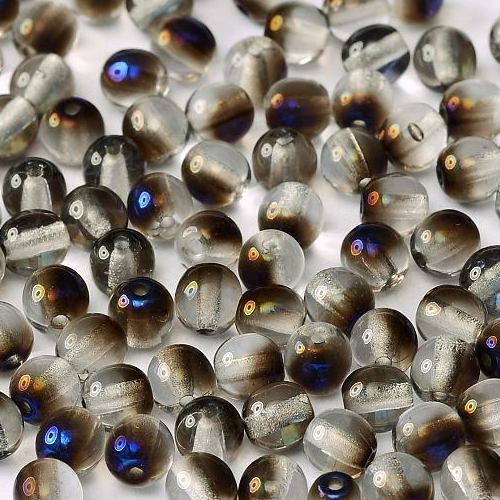 3mm Druk (Round) Bead - Crystal Azuro - 00030-22201