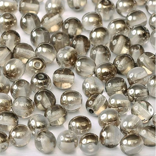 3mm Druk (Round) Bead - Crystal Chrome - 00030-27401