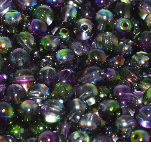 3mm Druk (Round) Bead - Crystal Magic Orchid - 00030-95000