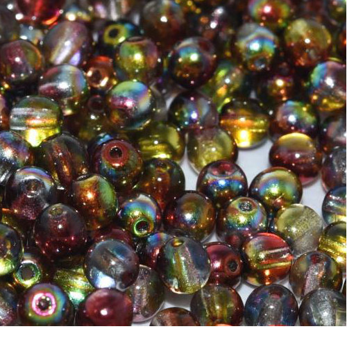 3mm Druk (Round) Bead - Crystal Magic Apple - 00030-95600