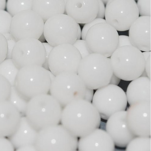 3mm Druk (Round) Bead - Chalk White - 03000