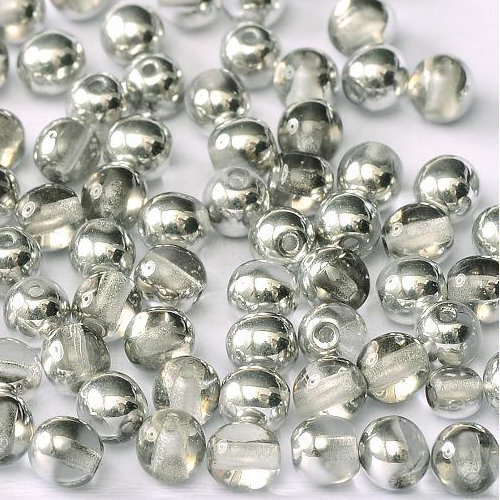 4mm Druk (Round) Bead - Crystal Labrador - 00030-27001