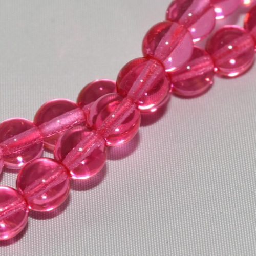 6mm Druk (Round) Bead - Crystal Rose - 00030-67282NM