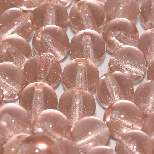 6mm Druk (Round) Bead - Rosaline - 70130