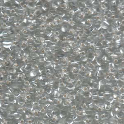 Miyuki 3.4mm Drop Bead - DP-9001 - Silver Lined Crystal