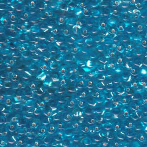 Miyuki 3.4mm Drop Bead - DP-9018 - Silver Lined Aqua