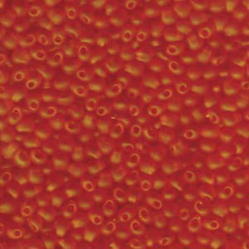 Miyuki 3.4mm Drop Bead - DP-9138F - Matte Transparent Orange