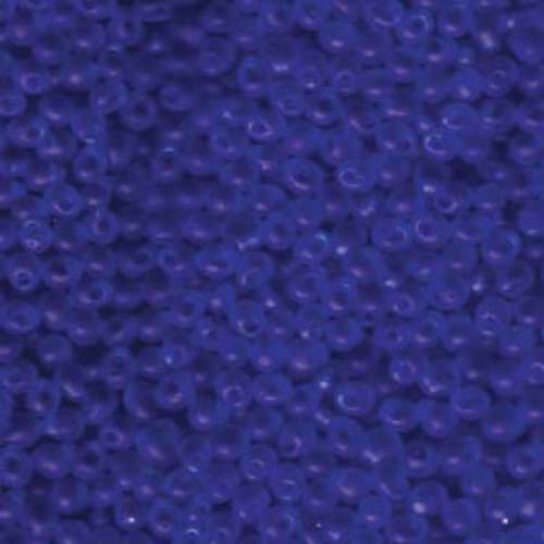 Miyuki 3.4mm Drop Bead - DP-9150F - Matte Transparent Sapphire Blue