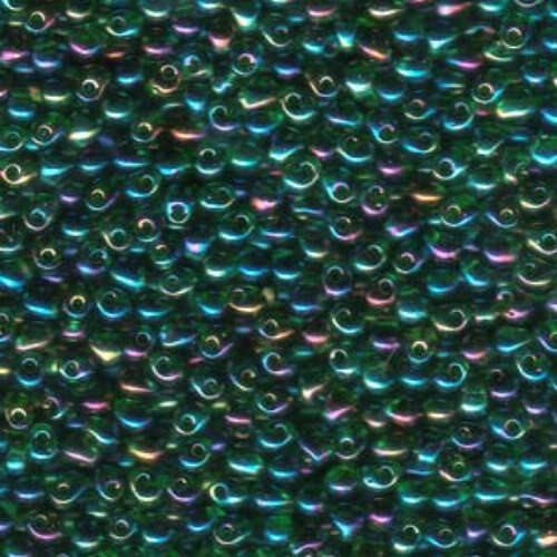 Miyuki 3.4mm Drop Bead - DP-9179 - Transparent Green AB