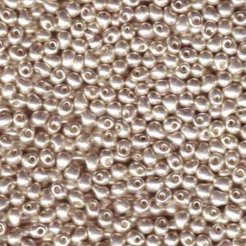 Miyuki 3.4mm Drop Bead - DP-9181 - Galvanized Silver