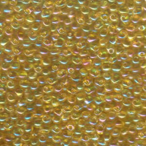 Miyuki 3.4mm Drop Bead - DP-9251 - Transparent Light Topaz AB