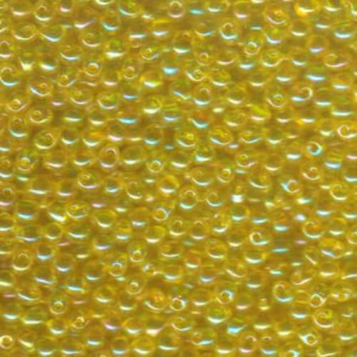 Miyuki 3.4mm Drop Bead - DP-9252 - Transparent Yellow AB