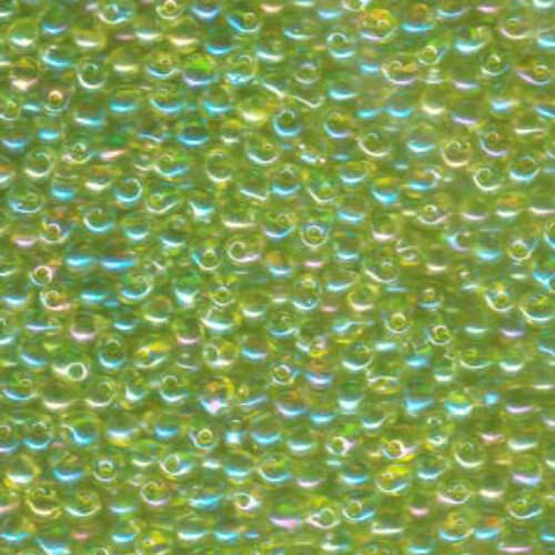 Miyuki 3.4mm Drop Bead - DP-9258 - Transparent Chartreuse AB