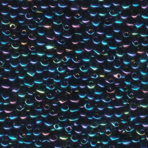 Miyuki 3.4mm Drop Bead - DP-9452 - Metallic Dark Blue Iris