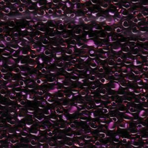 Miyuki 3.4mm Drop Bead - DP-9F48 - Sparkling Amethyst Lined Smoky Amethyst