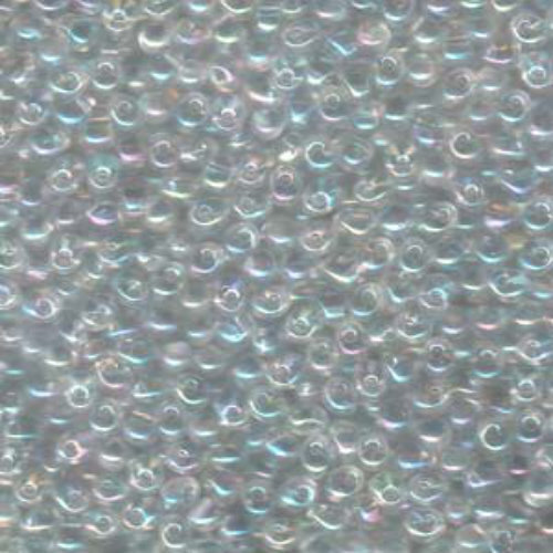 Miyuki 2.8mm Drop Bead - DP28-9250 - Transparent Crystal AB