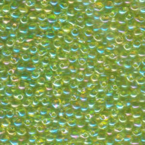 Miyuki 2.8mm Drop Bead - DP28-9258 - Transparent Chartreuse AB