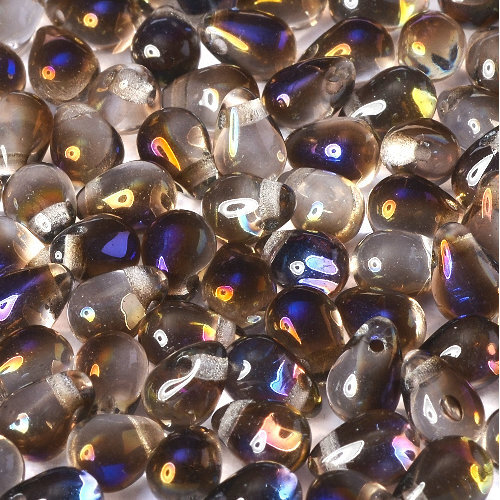 Drop Bead 4mm x 6mm - Crystal Azuro - DRP-46-00030-22201