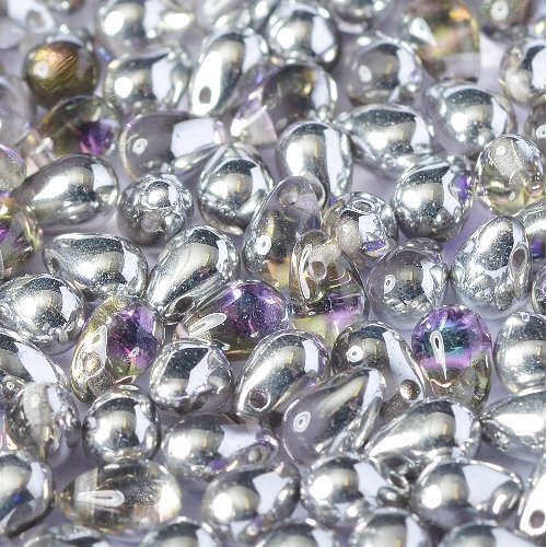 Drop Bead 4mm x 6mm - Crystal Vitrail Light - DRP-46-00030-26536