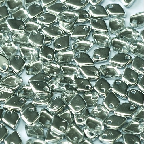 1.5mm x 5mm Dragon Scale Bead - 1 Hole - Crystal Labrador - 00030-27001 - 5gm Bag