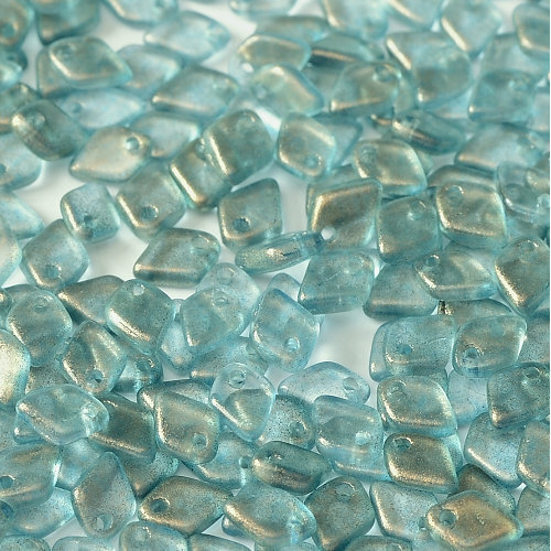 1.5mm x 5mm Dragon Scale Bead - 1 Hole - Crystal GT Shadows - 00030-29263